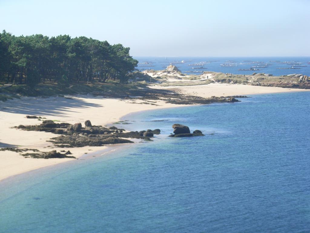 Apartamentos Illa Isla de Arosa Bagian luar foto